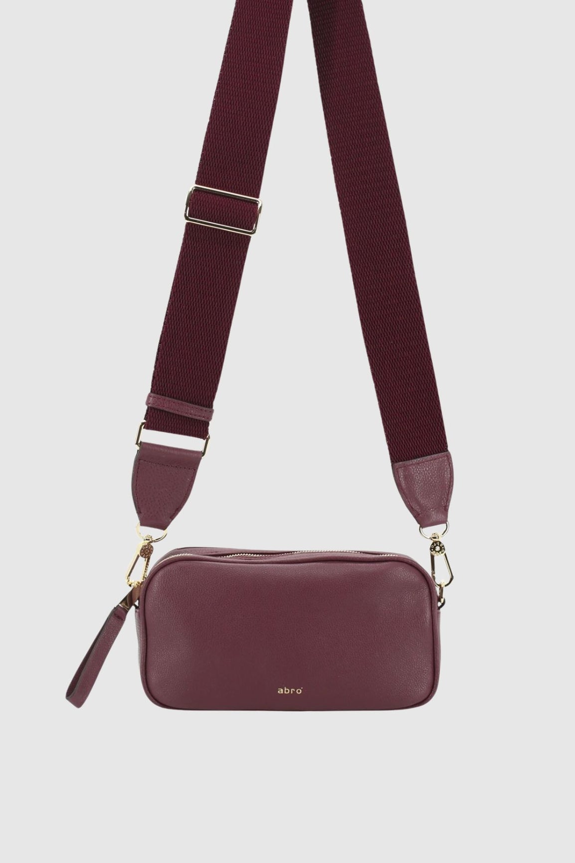 Viininpunainen laukku - Abro