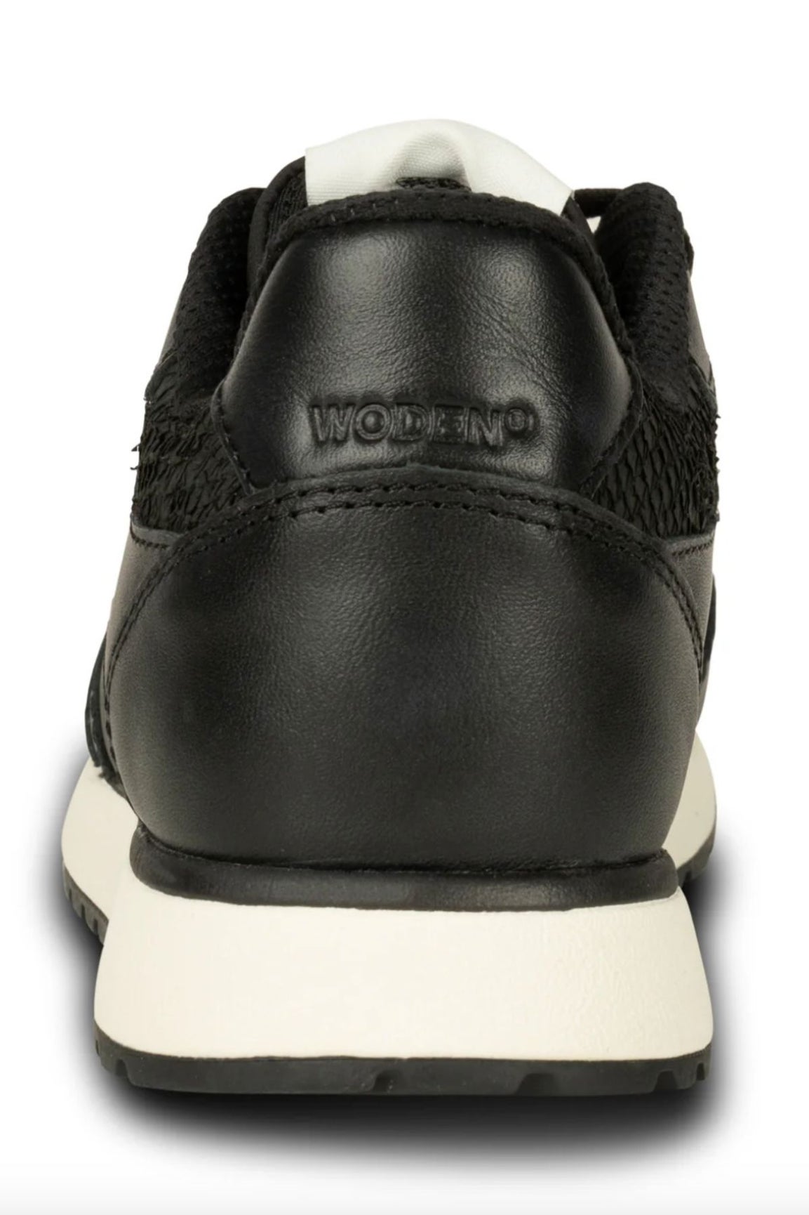 Woden Ronja Leather Sneakers musta