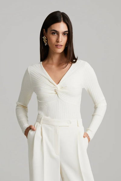 Andiata Polly ribbipusero liidunvalkoinen