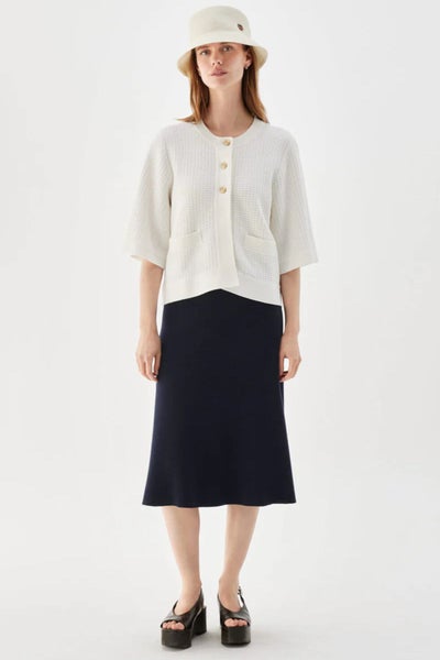 Busnel Palmer Cardigan ecru