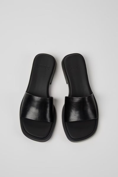 Camper Dana nahkasandaalit musta