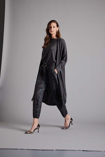 Catnoir pitk&auml; neuletakki graphit