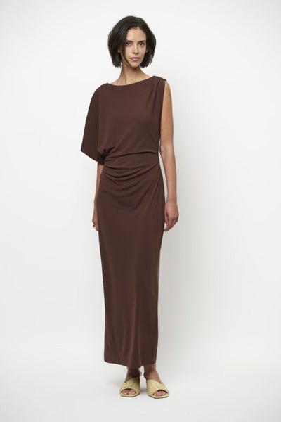 Dante6 Aliki Asymmetrical Maxi Dress