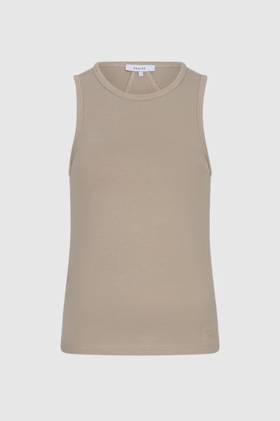 Dante6 Jovie Fine Rib Tanktop beige