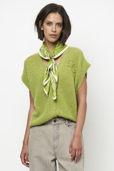 Dante6 Monogram Scarf green lush