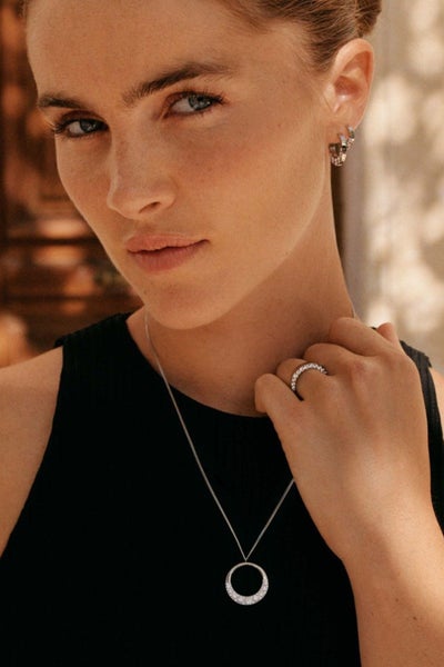 Edblad Monarch Hoops S Silver
