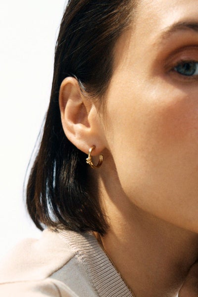 Edblad Swivel Hoops Gold