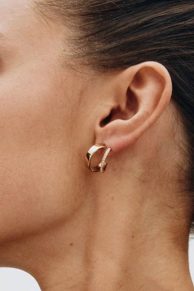 Edblad Pli&eacute; Hoops Double gold