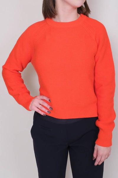 French Connection Lily Mozart Jumper flame orange