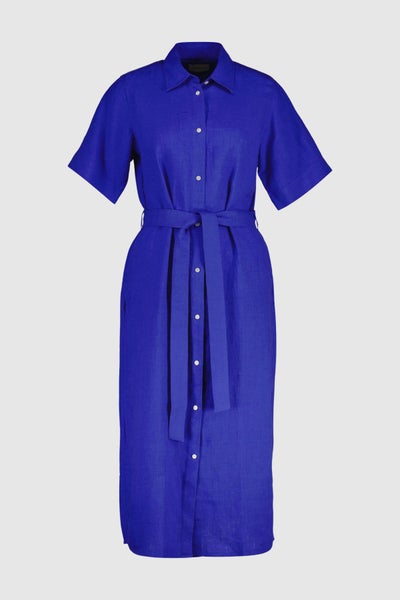 GANT Pellavamekko kirkkaansininen