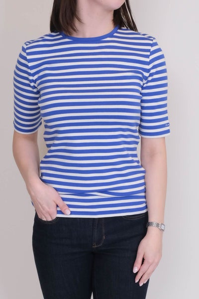 GANT Raidallinen t-paita royal blue