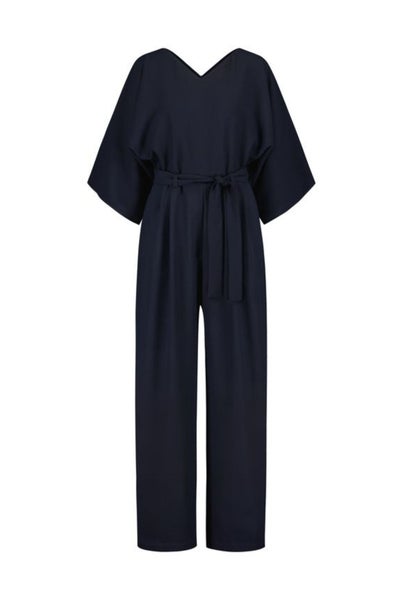 KATRI NISKANEN Torine Jumpsuit tummansininen