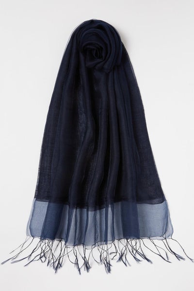 Marella Caco huivi tummansininen