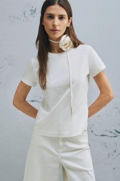 Marella Euro t-paita luonnonvalkoinen