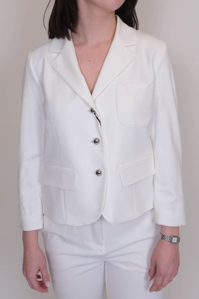 Marella Lecito jerseyjakku valkoinen