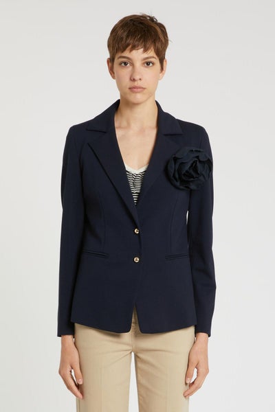 Marella Ritmo jerseyjakku tummansininen