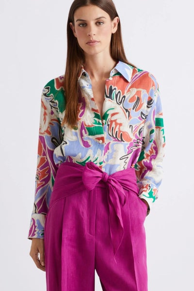 Marella Spergola pellavapaita v&auml;rik&auml;s