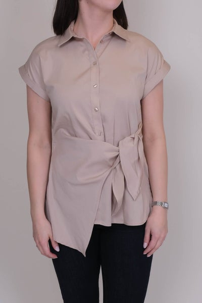 Milano Italy kietaisupusero beige