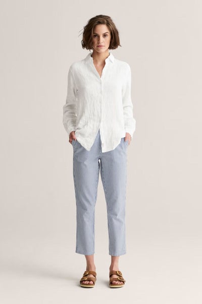 Newhouse pellavapaita valkoinen