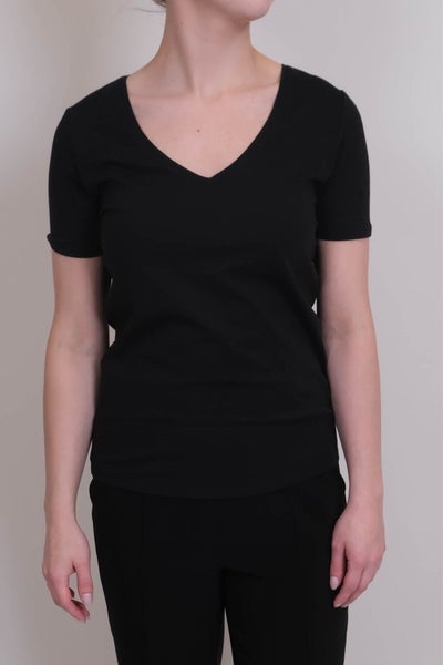 Repeat t-paita musta