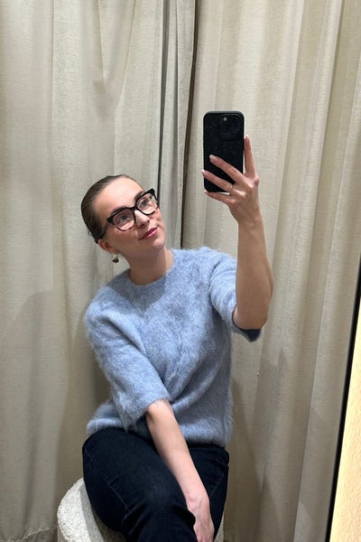 Second Female Karla Knit SS O-neck frozen fjord