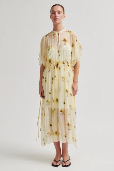 Second Female Mirage Dress alabaster gleam